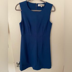 Diane Von Furstenberg Cobalt Blue Mini Dress Size 6